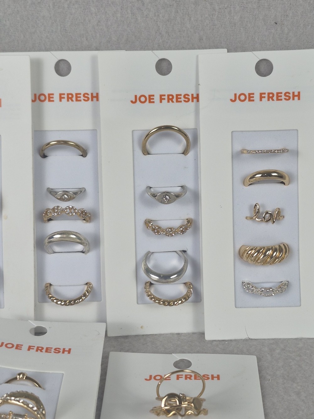 Joe Fresh Gold & Silver Tones Mixed Ring Set - Assorted Styles - Picture 4 of 12